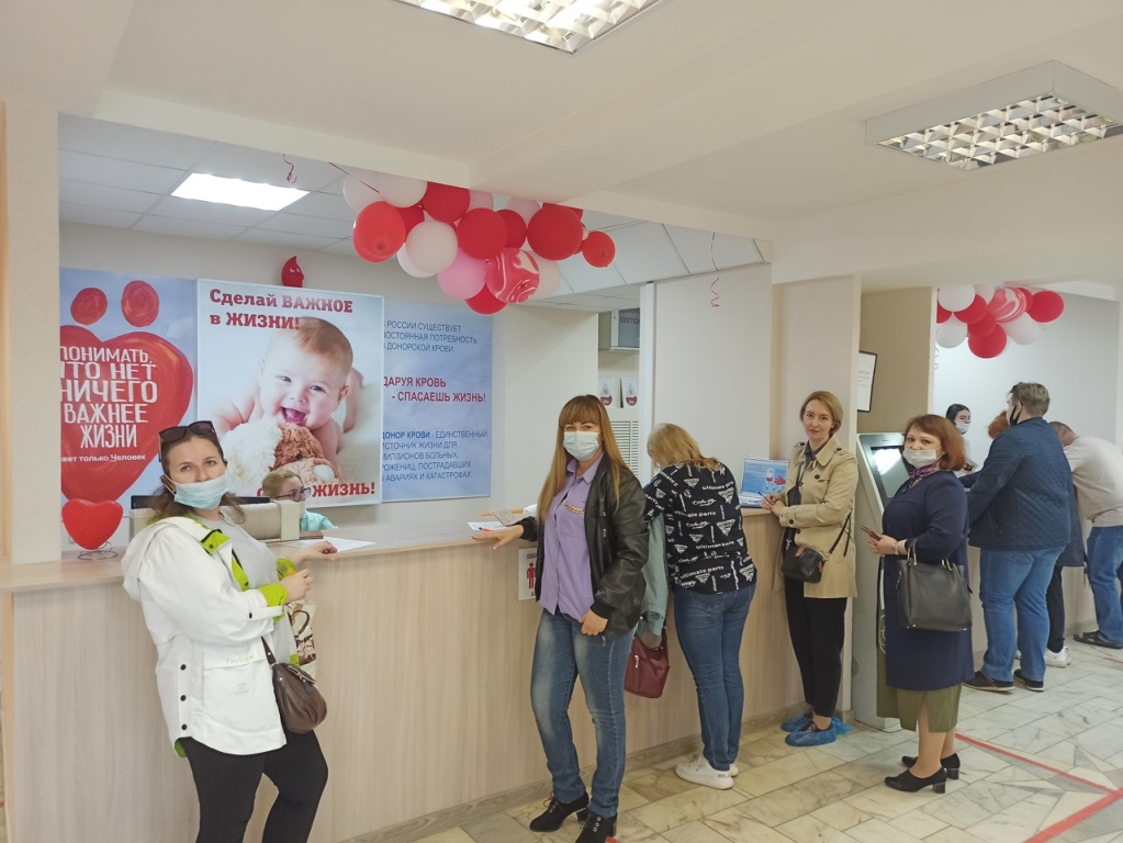 Сотрудники Росреестра Мордовии приняли участие в донорской акции.